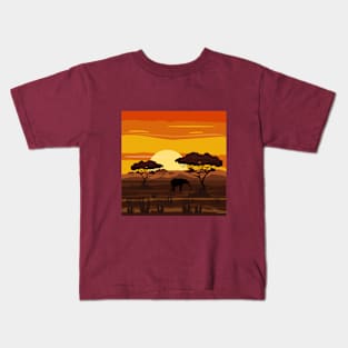 SUNSET Kids T-Shirt